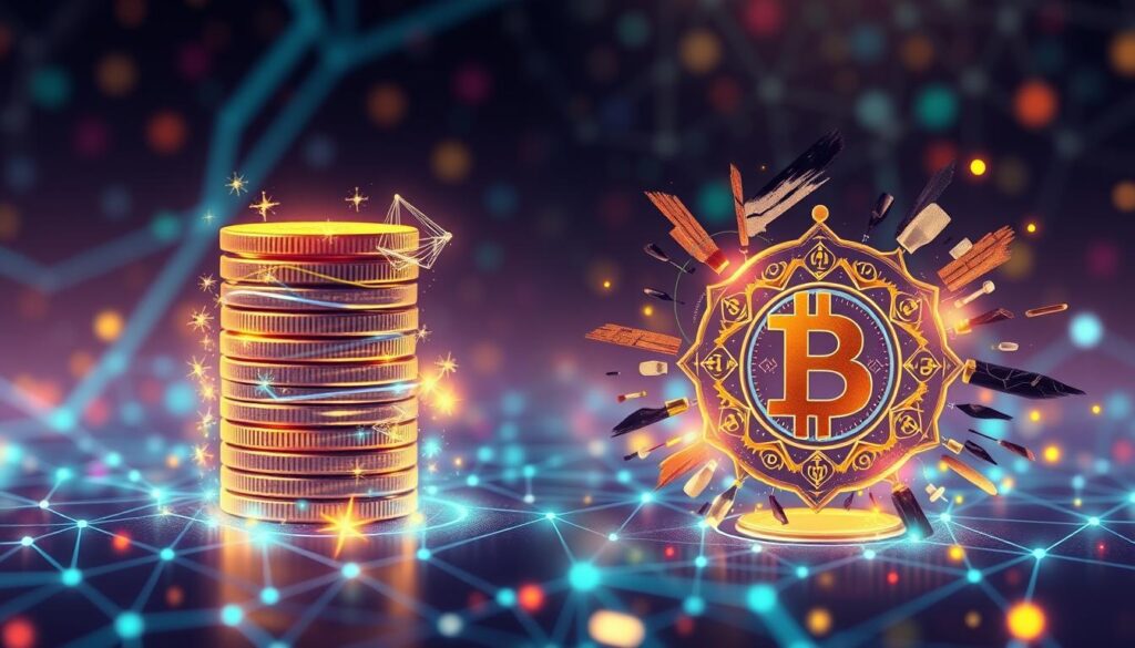 Diferença entre criptomoedas fungíveis e não fungíveis